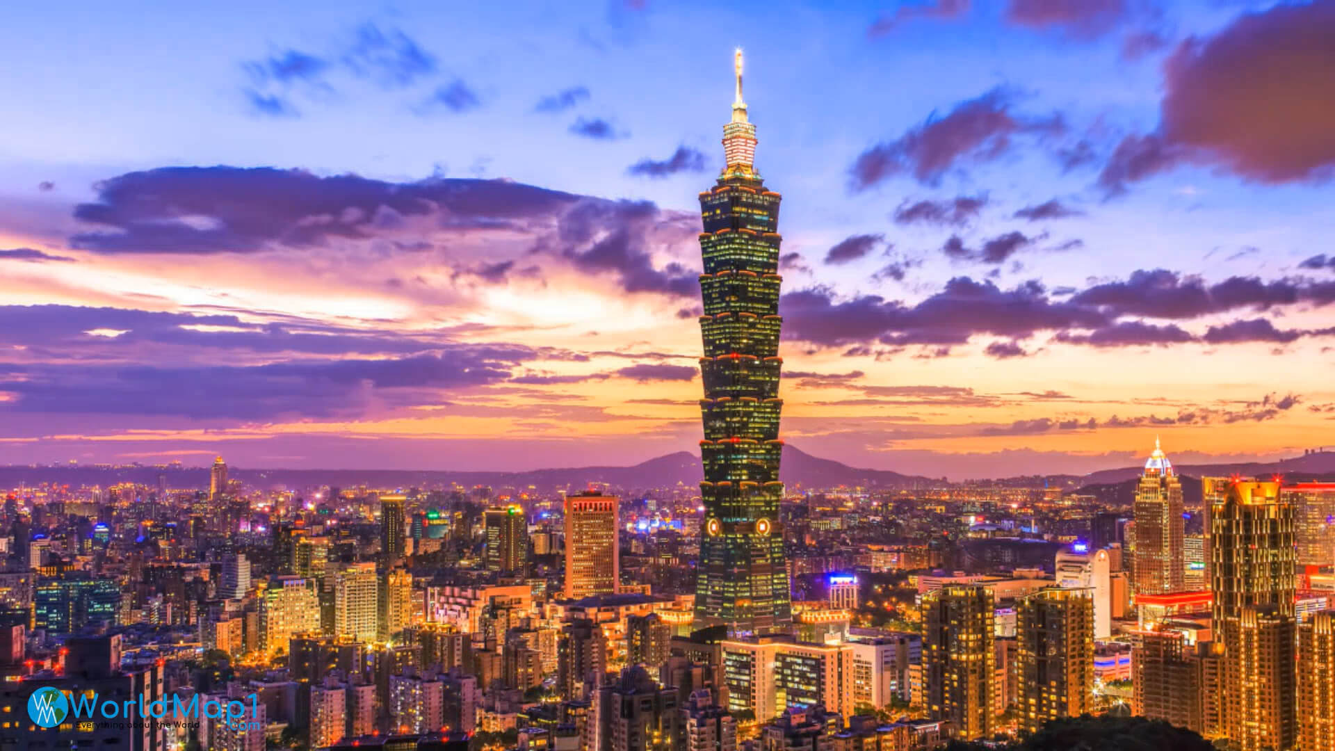 Gratte-ciel Taipei 101
